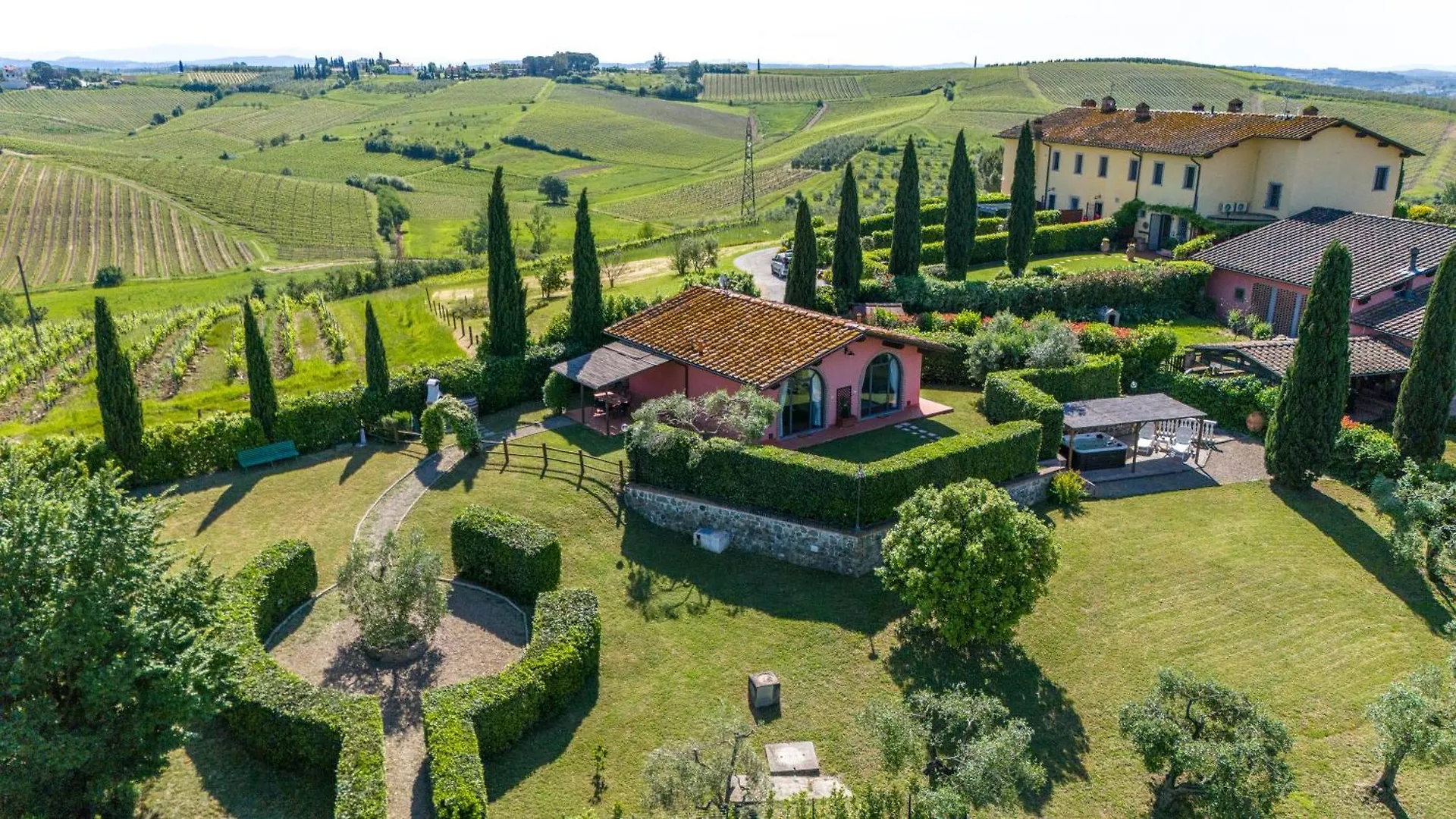 Country House Oasi Verde Near Florence Cerreto Guidi Semesterbostad